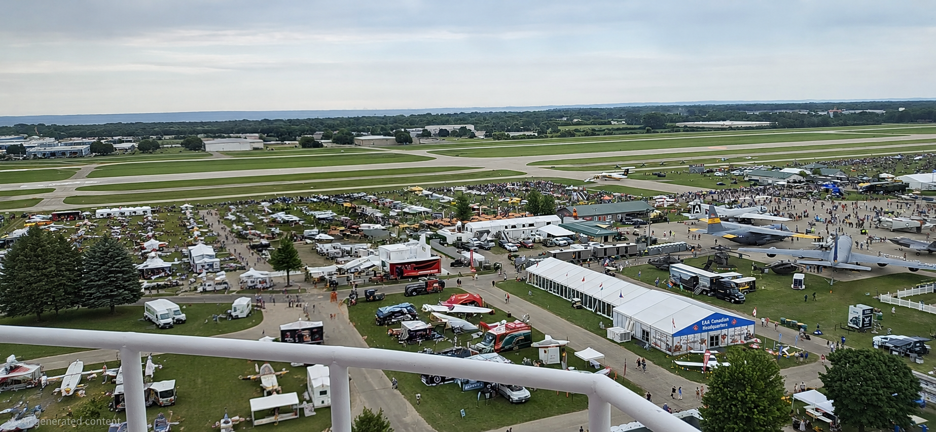 Airshow scene